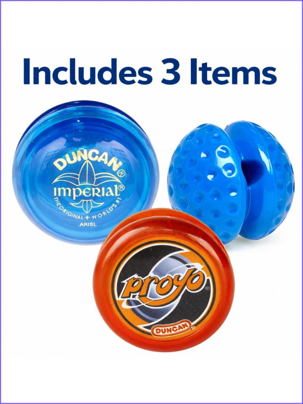 Duncan Yo-Yo Set of 3 Mixed Yo-yos New Sealed For Age 6+